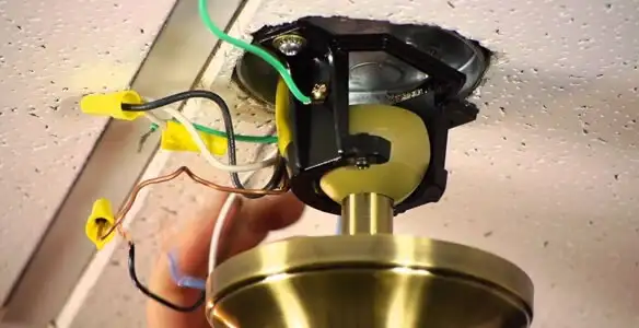 Ceiling fan wiring repair and electrical connection service in Minneapolis, MN