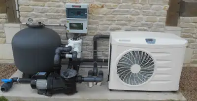 electric heater installation services with connected outdoor heating system equipment in Minneapolis, MN