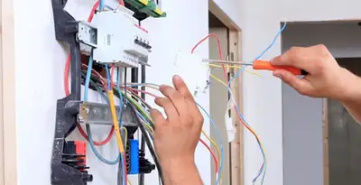 electrician services performing residential electrical panel wiring in Minneapolis, MN