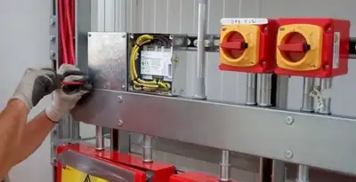 fire alarm installation service with certified electricians wiring fire alarm control equipment in Minneapolis, MN
