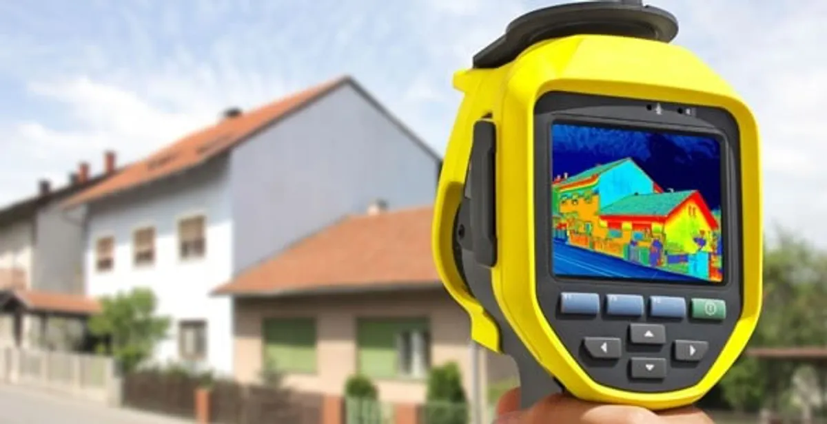 home energy audit service performing exterior thermal inspection to identify energy loss in Minneapolis, MN