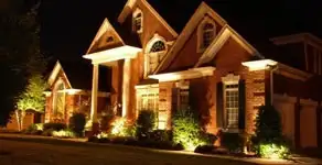 landscape lighting installation services enhancing residential exterior lighting in Minneapolis, MN