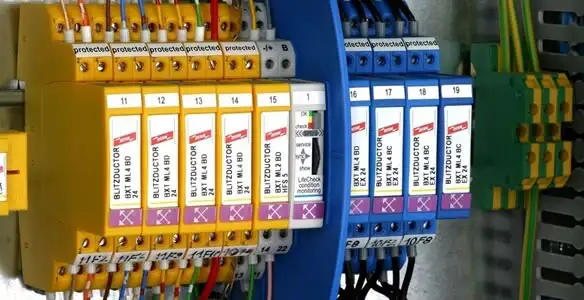 lightning surge protection equipment integrated into electrical system by certified electricians in Minneapolis, MN