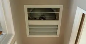 whole house fan installation services with ceiling-mounted ventilation system in Minneapolis, MN